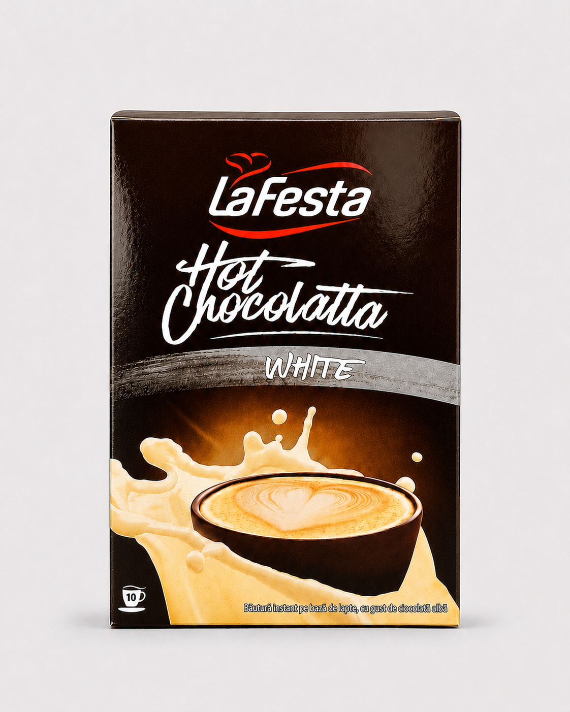 Горещ шоколад - LaFesta White, кутия 10 бр.